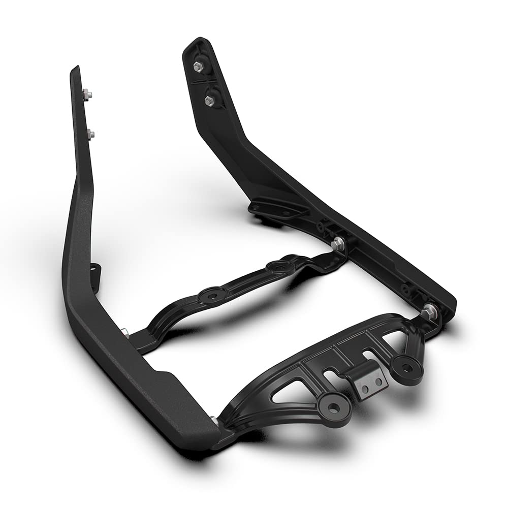 Royal Enfield Black Passenger Backrest Mounts for Super Meteor 650