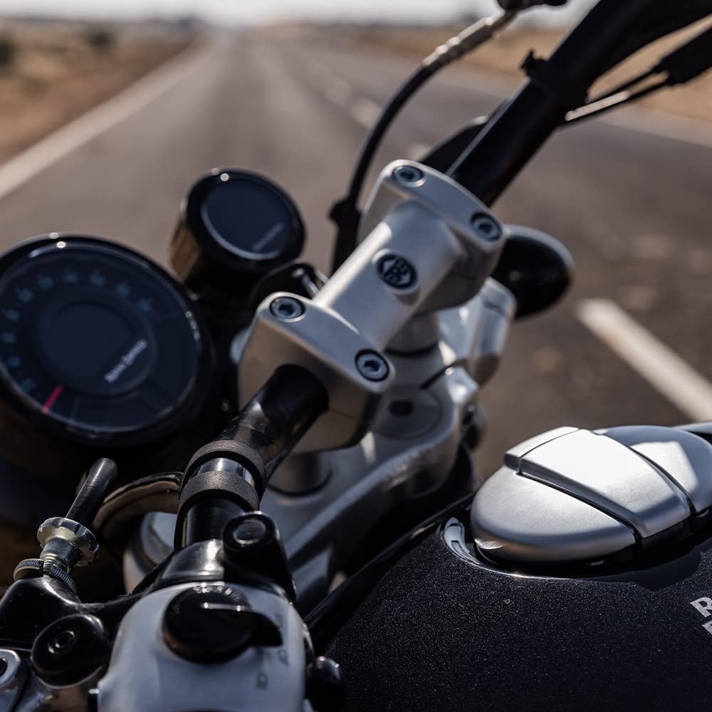 Royal Enfield Silver Handlebar Clamp for Super Meteor 650