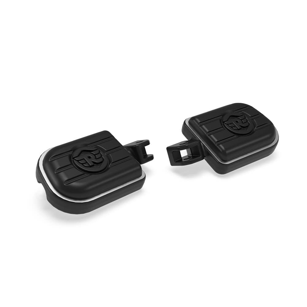 Royal Enfield Black Deluxe Pillion Footpegs for Super Meteor 650 and Shotgun 650