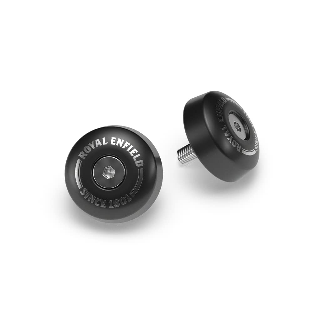 Royal Enfield  Black Bar End Finishers for Super Meteor 650 and Shotgun 650 & Interceptor 650