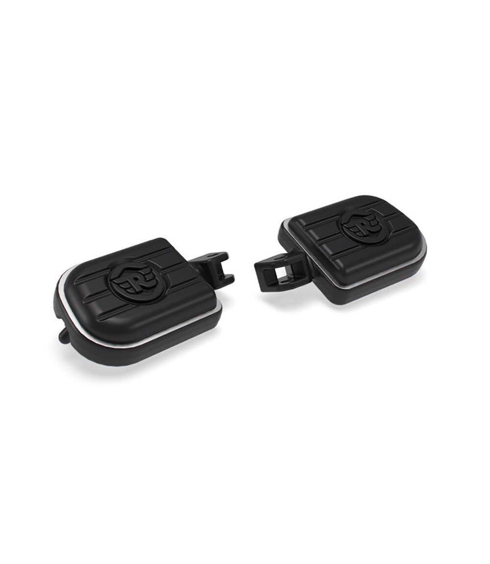 Royal Enfield Black Deluxe Rider Footpegs for Shotgun 650
