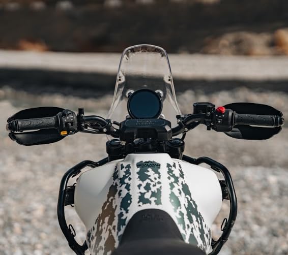 Royal Enfield Black Rally Handlebar Pad for the New Himalayan 450
