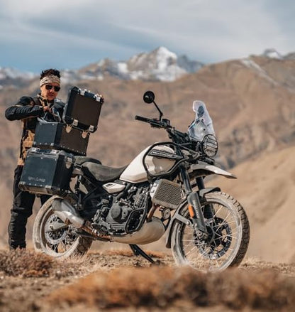 Royal Enfield Black Adventure Top Box for New Himalayan 450