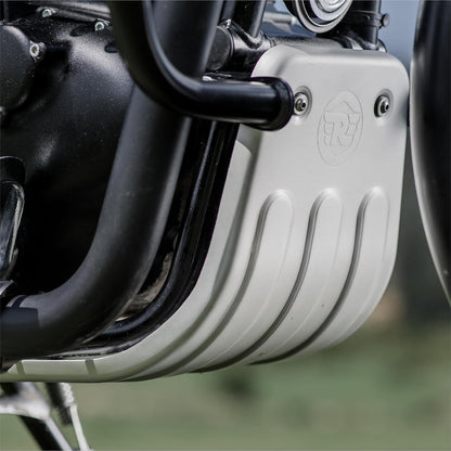Royal Enfield Silver Sumpguard Kit for New Classic Reborn & Meteor 350 & New Bullet 350