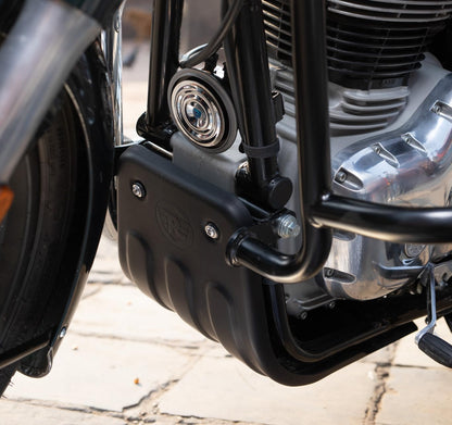 Royal Enfield Black Sumpguard for New Classic 350 Reborn, New Bullet 350 & Meteor 350