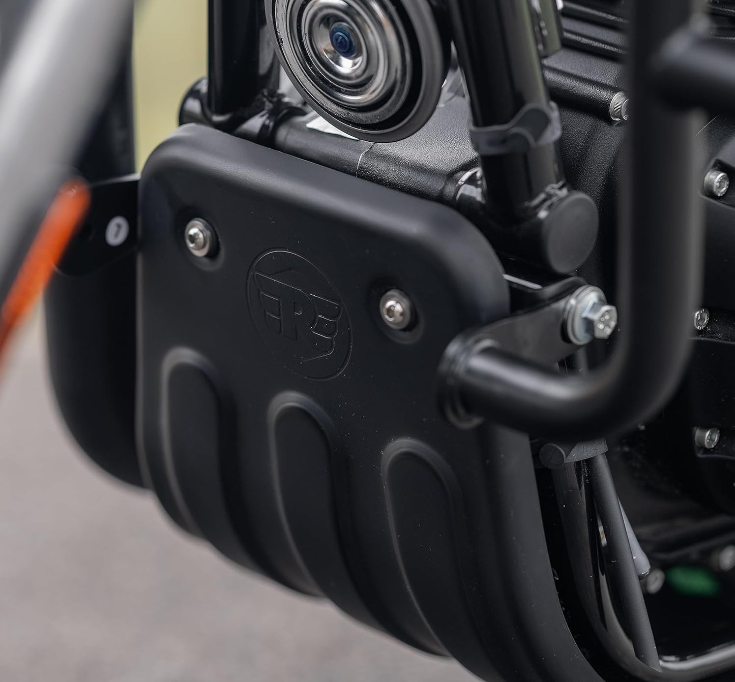 Royal Enfield Black Sumpguard for New Classic 350 Reborn, New Bullet 350 & Meteor 350