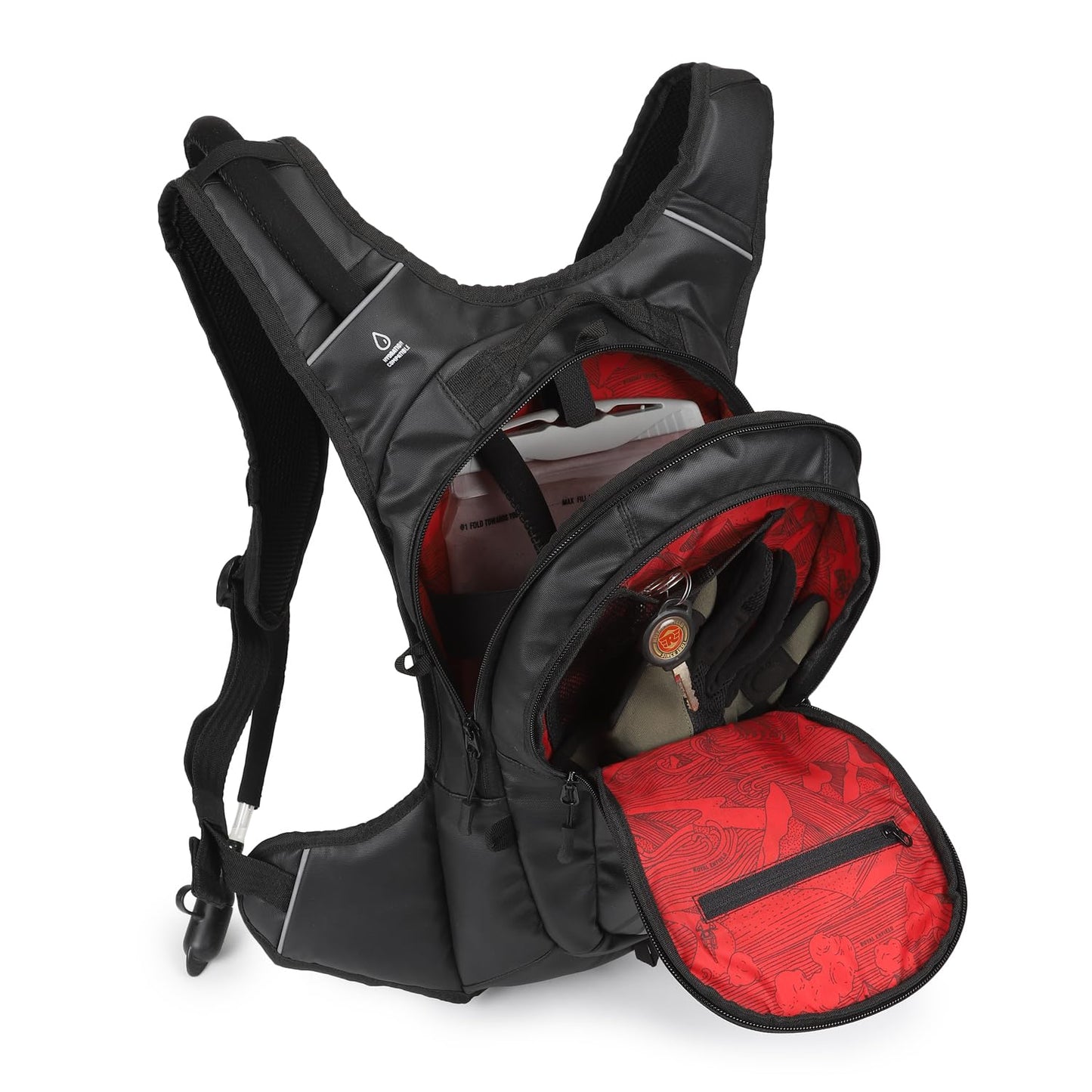 Royal Enfield Redditch Hydration Backpack Black