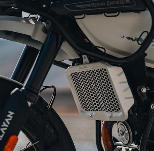 Royal Enfield Silver Radiator Guard For New Himalayan & Guerrilla 450
