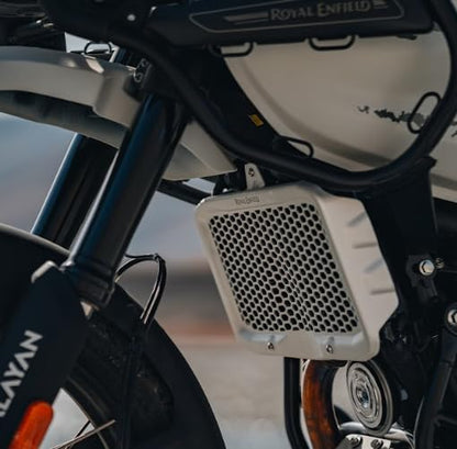 Royal Enfield Silver Radiator Guard For New Himalayan & Guerrilla 450