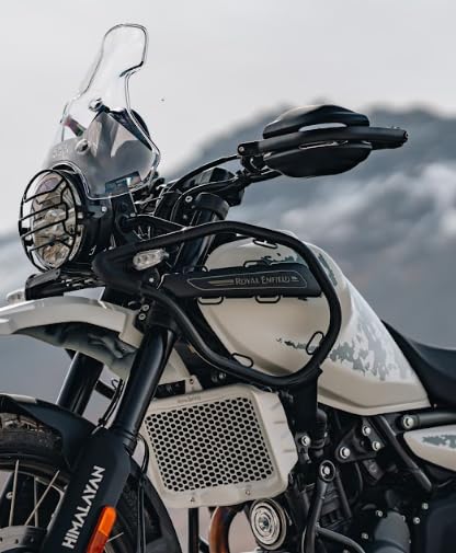 Royal Enfield Silver Radiator Guard For New Himalayan & Guerrilla 450