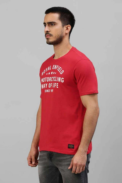 Royal Enfield Since 1901 T Shirt Red