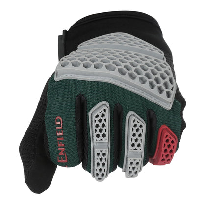 ROYAL ENFIELD STREET ACE V2 GLOVES DARK GREEN