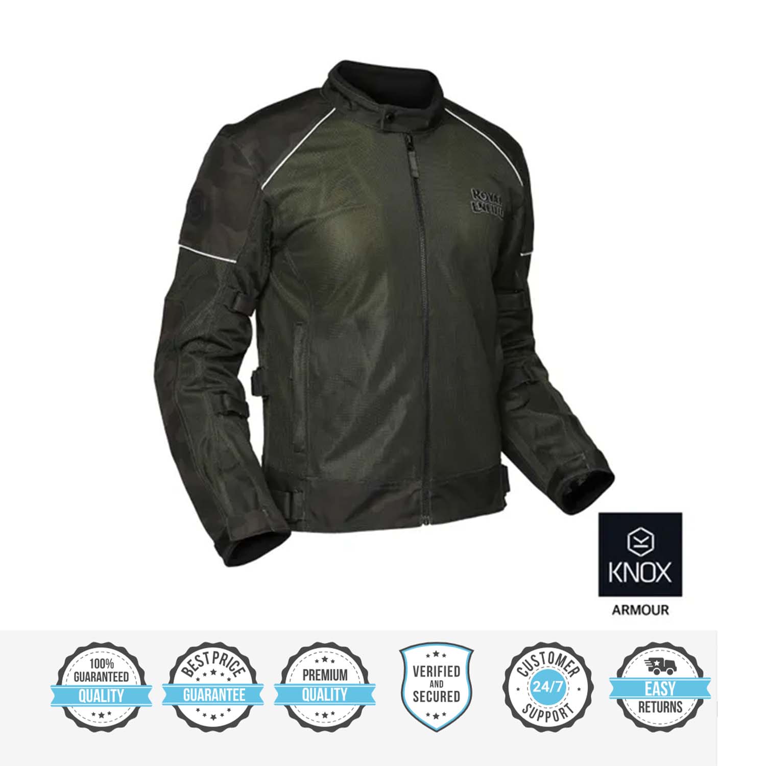 Royal Enfield Streetwind V2 Jacket Olive Camo