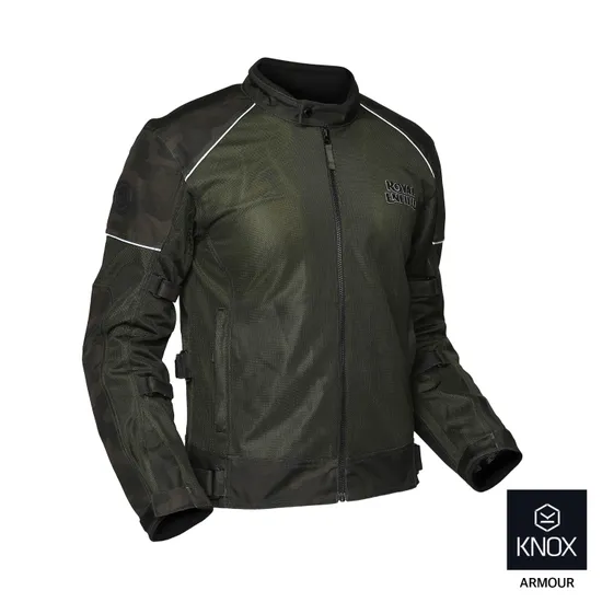 Royal Enfield Streetwind V2 Jacket Olive Camo