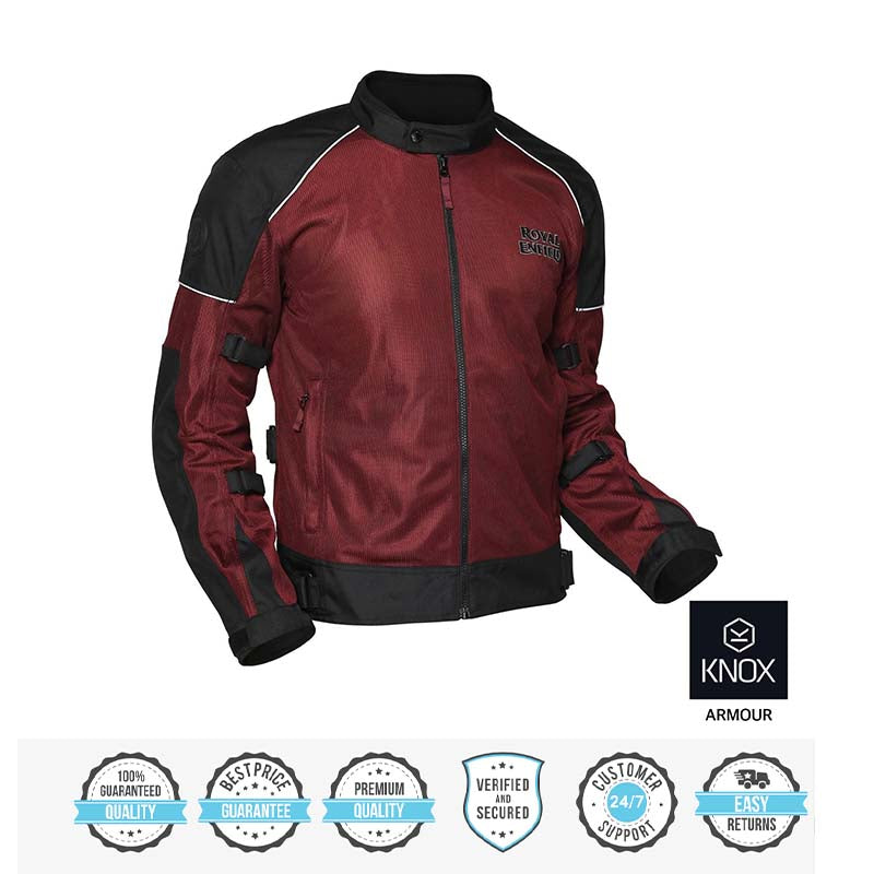 Royal Enfield Streetwind V2 Jacket Red