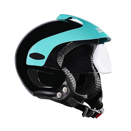 ROYAL ENFIELD SPARKY OPEN FACE MLG KIDS HELMET BLACK, OLIVE