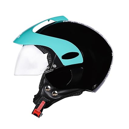 ROYAL ENFIELD SPARKY OPEN FACE MLG KIDS HELMET BLACK, OLIVE