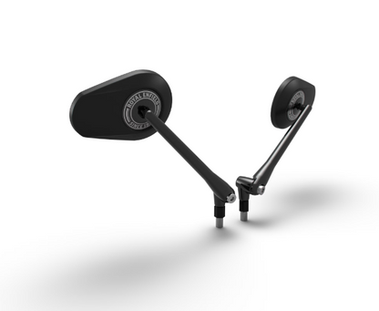 Royal Enfield Black Tapered Mirrors For All Models