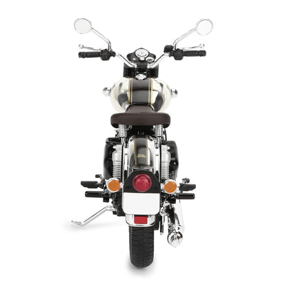 Royal Enfield Classic 350 Scale Model 1:12 Chrome Black