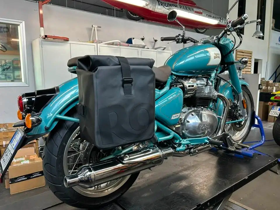 Royal Enfield Modern Soft Panniers Bag - Black