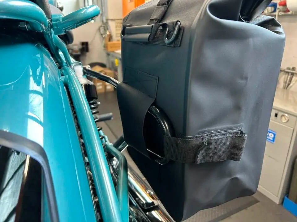 Royal Enfield Modern Soft Panniers Bag - Black