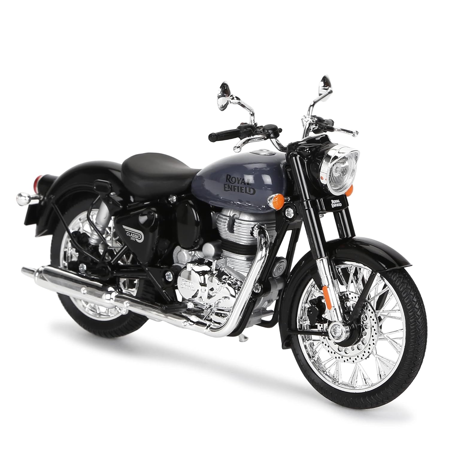 Royal Enfield Scale Model 1:12 Classic 350 Redditch Grey