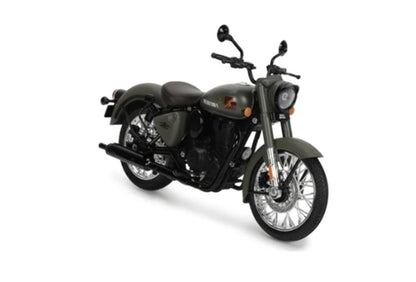 Royal Enfield Scale Model 1:12 Classic 350 Signals Marsh Grey