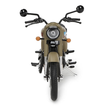 Royal Enfield Scale Model 1:12 Classic 350 Signals Sandstorm