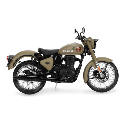 Royal Enfield Scale Model 1:12 Classic 350 Signals Sandstorm
