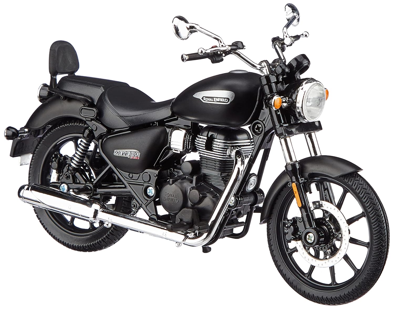 Royal Enfield Scale Model 1:12 Meteor 350 Stellar Black