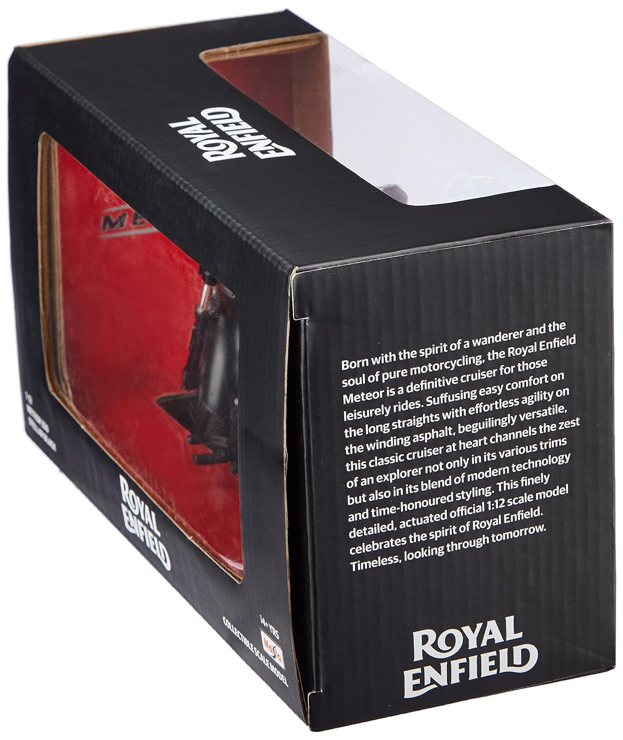 Royal Enfield Scale Model 1:12 Meteor 350 Stellar Black