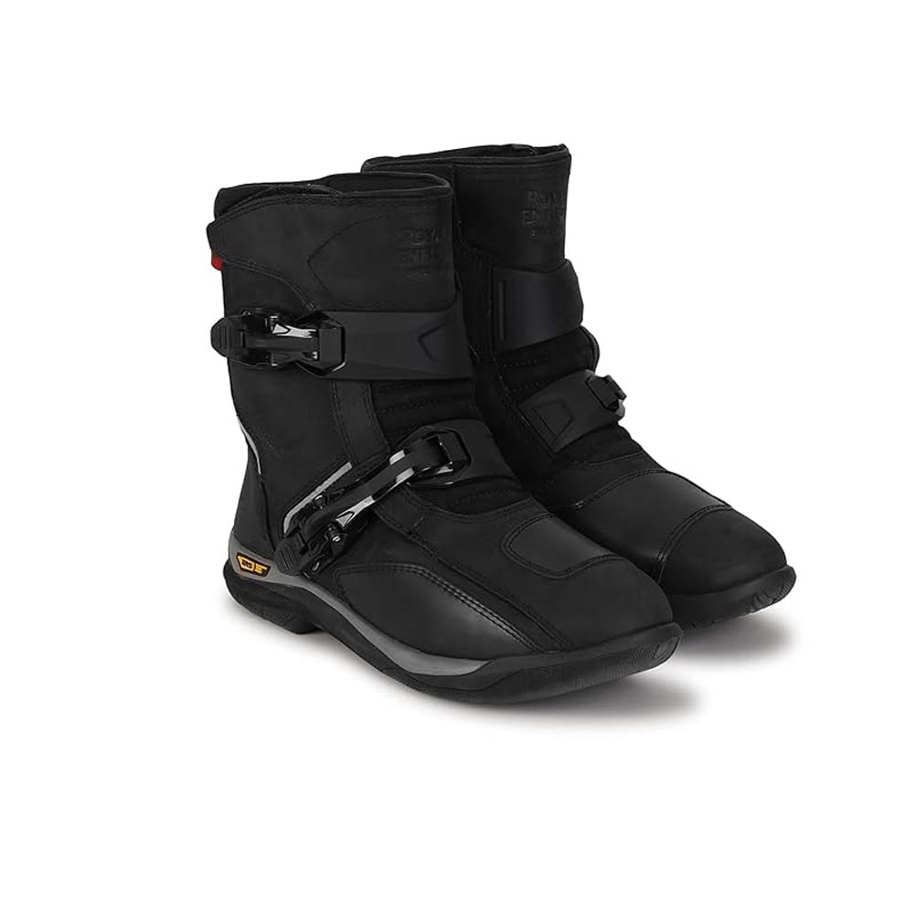 Royal Enfield Wanderer Riding Boots Black