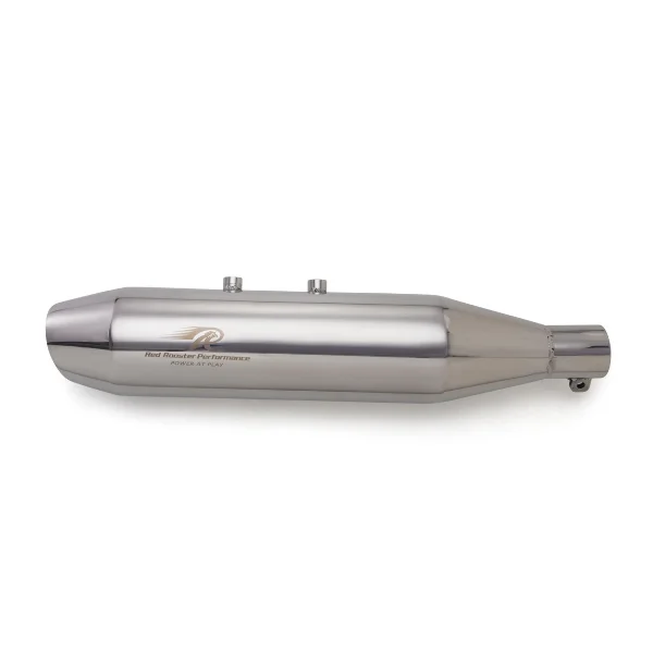 Red Rooster Rumbler Max Polish Exhaust For Hunter Meteor & New Classic 350