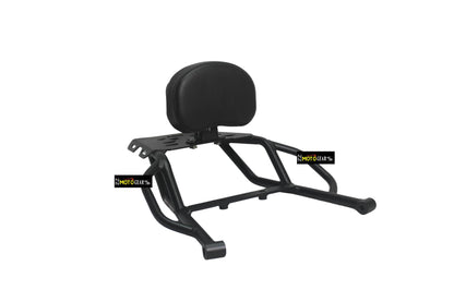 MOTO TORQUE BACK CARRIER WITH BACKREST PAD FOR ROYAL ENFIELD SCRAM 411