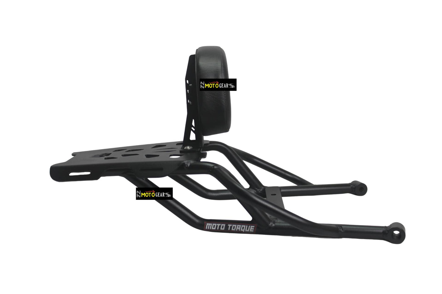 MOTO TORQUE BACK CARRIER WITH BACKREST PAD FOR ROYAL ENFIELD SCRAM 411