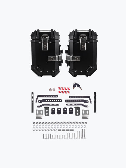 Legundary Fort Knox Series SB 36L Aluminium Black For All Motorcycles