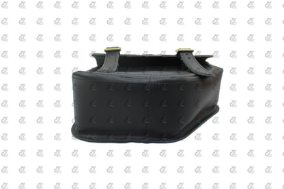 Leather Side Bag Black for Royal Enfield Old Classic & Bullet 350/500