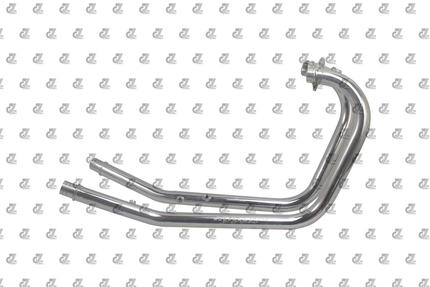 SILVER STALLION PERFORMANCE BEND PIPES SILVER FOR ROYAL ENFIELD INTERCEPTOR / GT 650