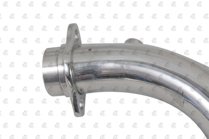 SILVER STALLION PERFORMANCE BEND PIPES SILVER FOR ROYAL ENFIELD INTERCEPTOR / GT 650
