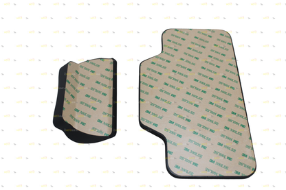 Silver Aluminum Luggage Top Box With Pads 45 LTR Compatible With Universal Motorcycle