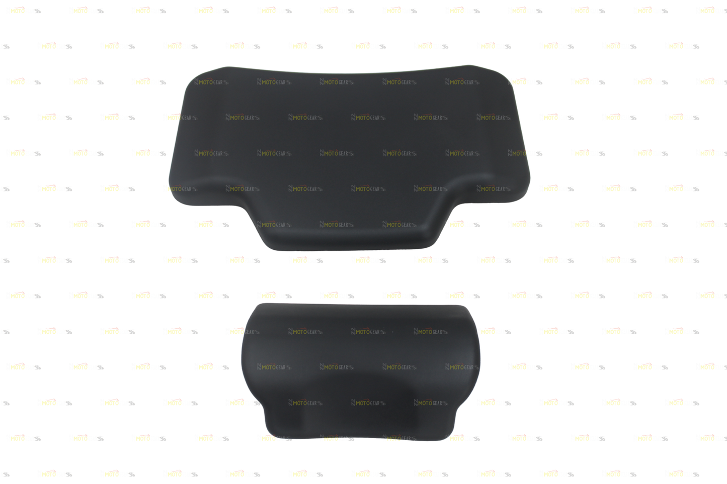 Silver Aluminum Luggage Top Box With Pads 45 LTR Compatible With Universal Motorcycle