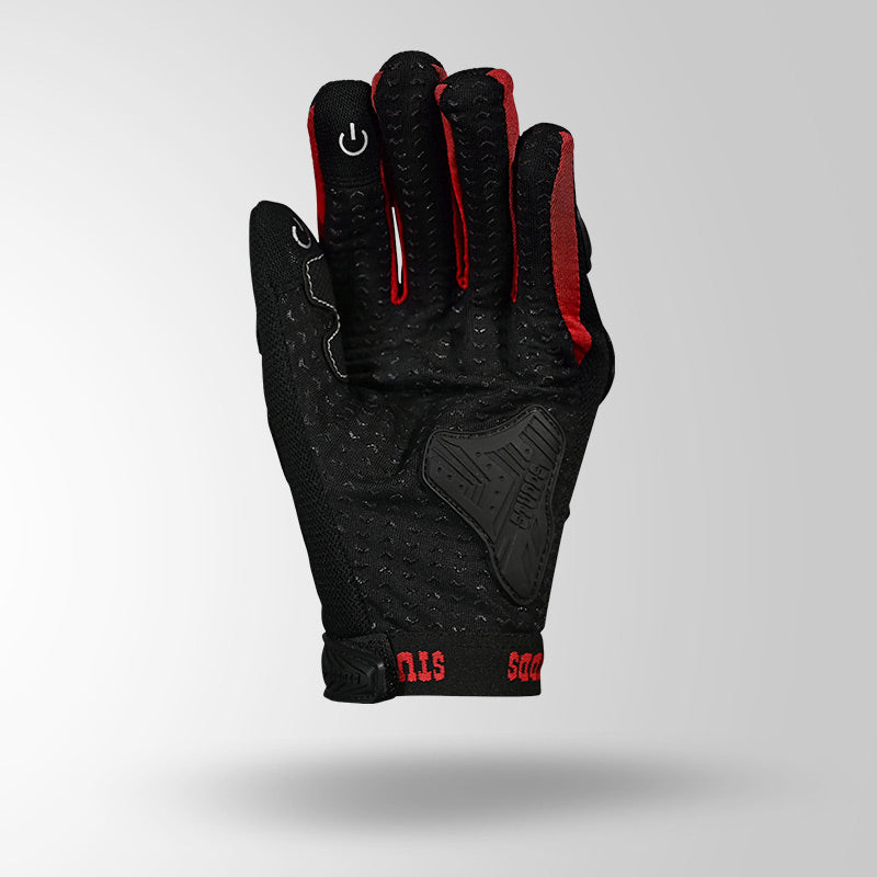 SMG 6 RIDING GLOVES RED