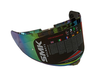 SMK Helmets Typhoon Helmet Visor Color Rainbow
