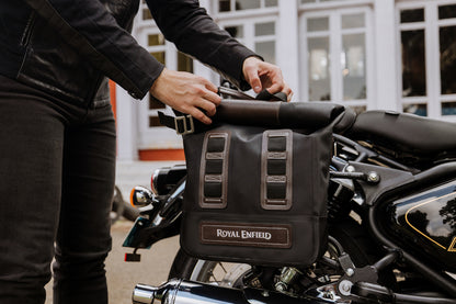 Royal Enfield Classic Soft Panniers - Gray
