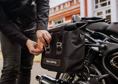 Royal Enfield Classic Soft Panniers - Gray