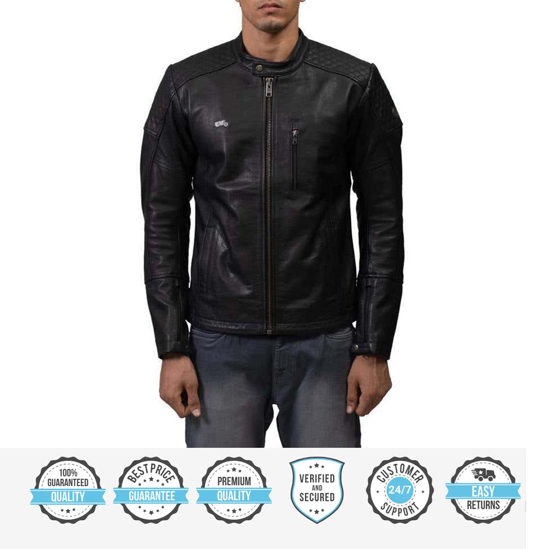ROYAL ENFIELD SPIRIT MEN'S JACKET BLACK