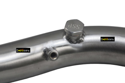 Silver Stallion Performance Silencer Mid Pipe For New Himalayan 450