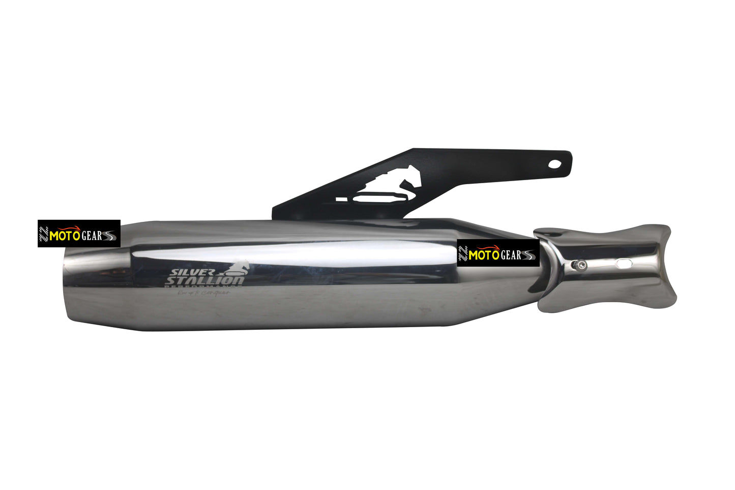 Silver Stallion Performance Silencer Exhaust Blaze Full System Silver For Triumph Speed 400