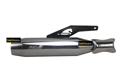 Silver Stallion Performance Silencer Exhaust Blaze Full System Silver For Triumph Speed 400