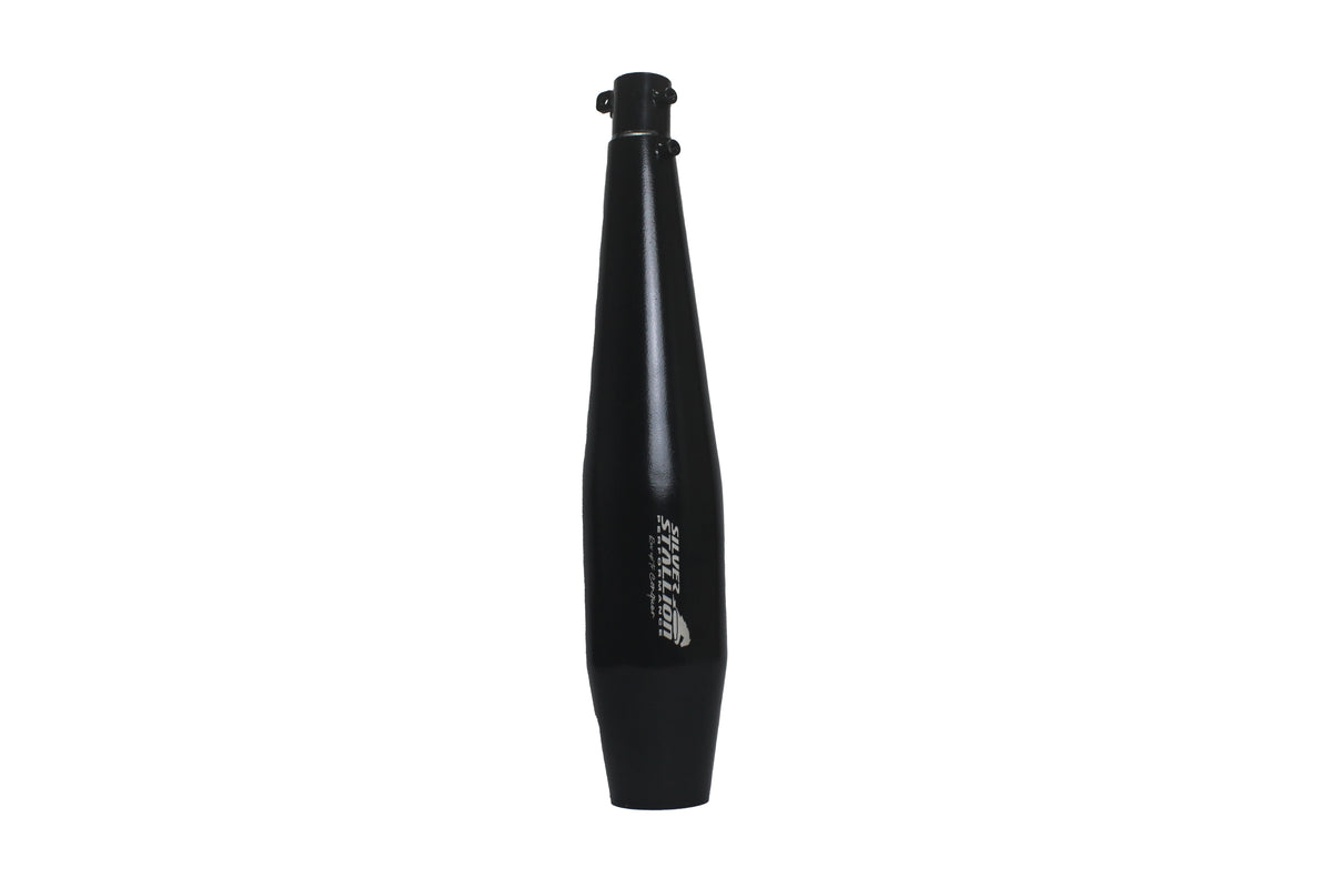 Silver Stallion Performance Silencer Exhaust Gloss Black For Interceptor & Continental GT 650 Twins